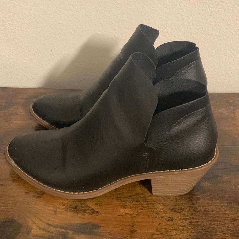 Black booties